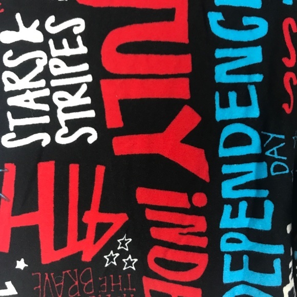 SOFT Limited Americana NY Print Petite Leggings - Picture 3 of 6